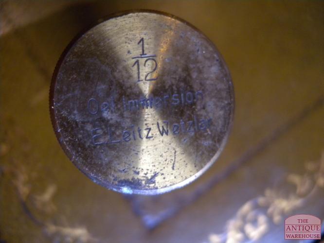 antieke microscoop, VERKOCHT