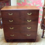 Antieke military ladekast circa 1850 3