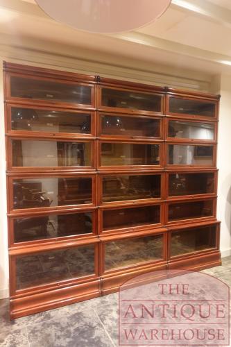 antieke originele antieke mahoniehouten  Globe Wernicke boekenkast