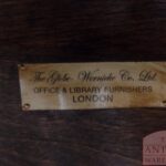 Antieke originele eikenhouten lage opstelling Globe Wernicke boekenkasten 2