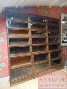 Antieke originele Globe Wernicke