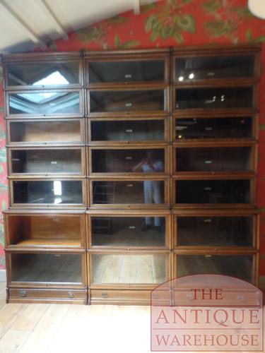 Antieke originele Globe Wernicke 2