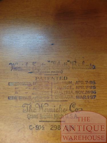 Antieke originele Globe Wernicke 5