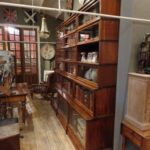 Antieke originele mahonie drievoudige Globe Wernicke boekenkast 2