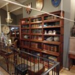 Antieke originele mahonie drievoudige Globe Wernicke boekenkast 3