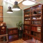 Antieke originele mahoniehouten Globe Wernicke stapelbare boekenkast 2