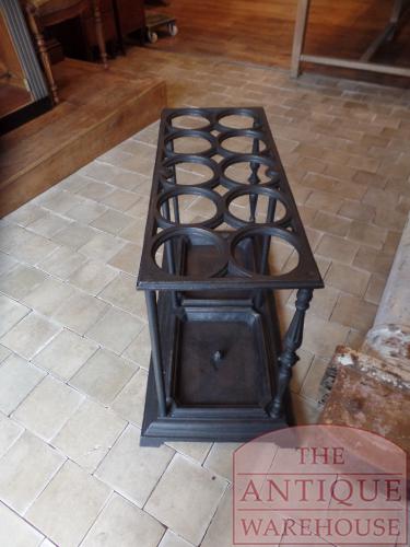 antieke paraplu bak of voor wandelstokken 2