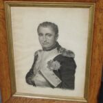 antieke pentekening van Napoleon door Ann Kenny 1