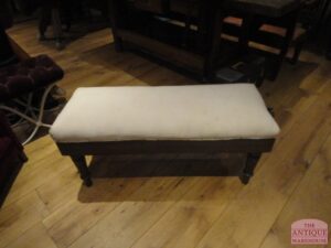 antieke piano kruk, piano bankje, VERKOCHT