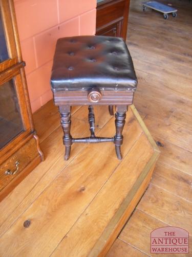 antieke pianokruk, pianostoel, VERKOCHT