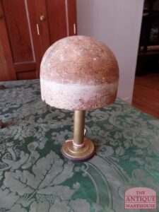 antieke pruikenstandaard