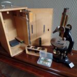 Antieke Reichert microscoop 2