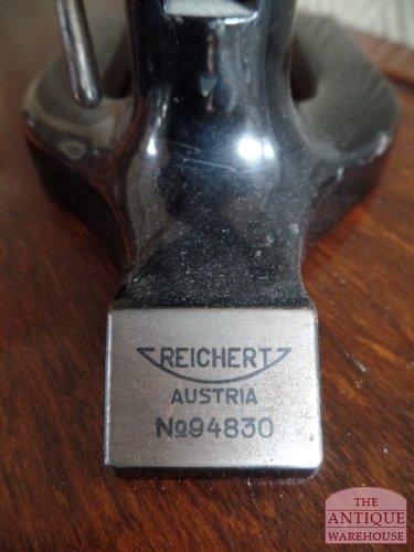 Antieke Reichert microscoop 3