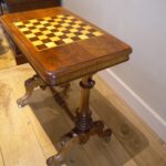 Antieke schaaktafel 2