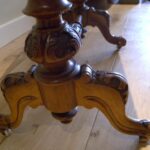 Antieke schaaktafel 3