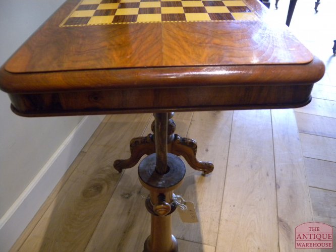 Antieke schaaktafel 4