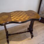 antieke schaaktafel 1