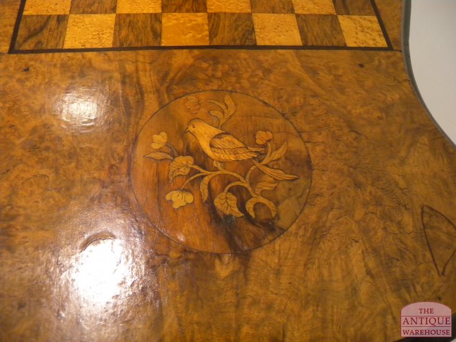 antieke schaaktafel 2