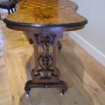 antieke schaaktafel 3