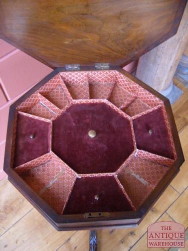 antieke schaaktafel 2