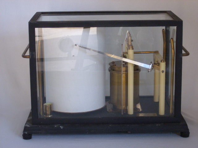 antieke scheeps barograaf, VERKOCHT