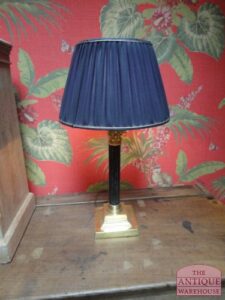 Antieke schemerlamp, bureau lamp