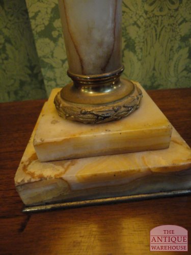 antieke schermerlampvoet 2