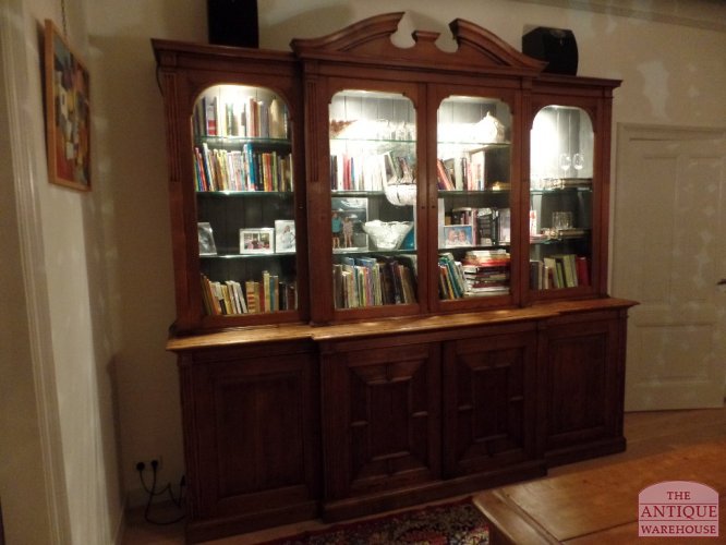 antieke Schotse boekenkast uit Aberdeen