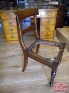 antieke set stoelen 4,  circa 1820, VERKOCHT