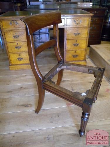 antieke set stoelen 4,  circa 1820, VERKOCHT