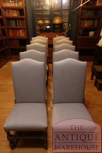 set van 10 Franse stoelen 2