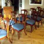 antieke set van tien mahonie stoelen 3