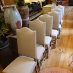 set van zes Franse stoelen 1