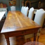 set van zes Franse stoelen 4