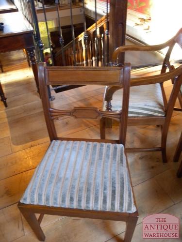 antieke set van zes mahonie stoelen 2