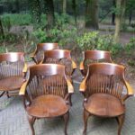 antieke set van zes stoelen 2