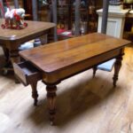 Antieke Side Tafel van Eikenhout 1