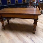 Antieke Side Tafel van Eikenhout 2