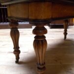 Antieke Side Tafel van Eikenhout 3