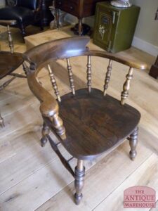 antieke smokers bow windsor chair, VERKOCHT