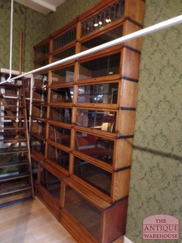 Antieke stapelbare Globe Wernicke boekenkast 3