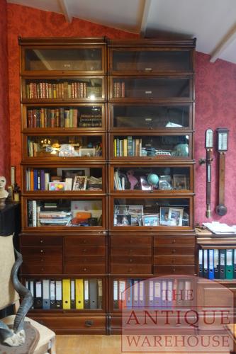 Antieke stapelbare Globe Wernicke boekenkast