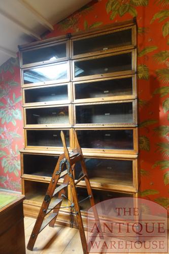 Antieke stapelbare Globe Wernicke boekenkast 5