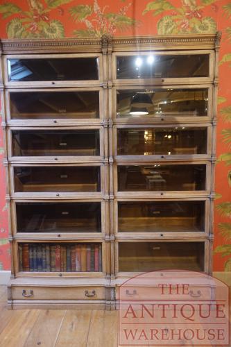 Antieke stapelbare Globe Wernicke boekenkast 2