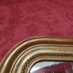Antieke strakke Franse spiegel 2
