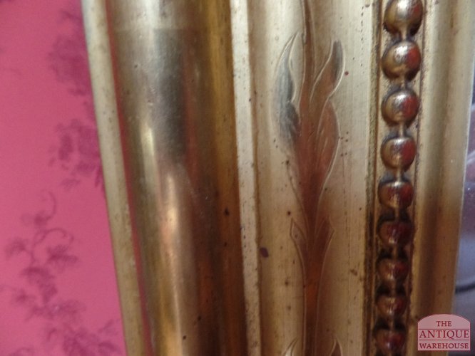 Antieke strakke Franse spiegel 3