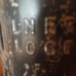 Antieke trein lamp 3