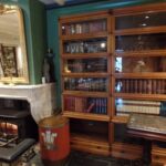 Antieke tweevoudige stapelbare eiken Globe Wernicke boekenkast 1