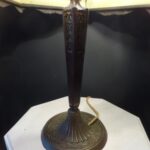 Antike Slagglaslampe 3