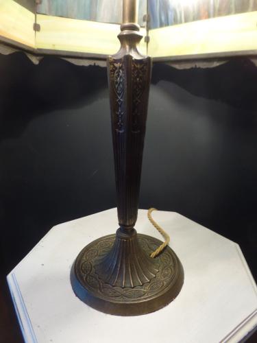 Antike Slagglaslampe 3